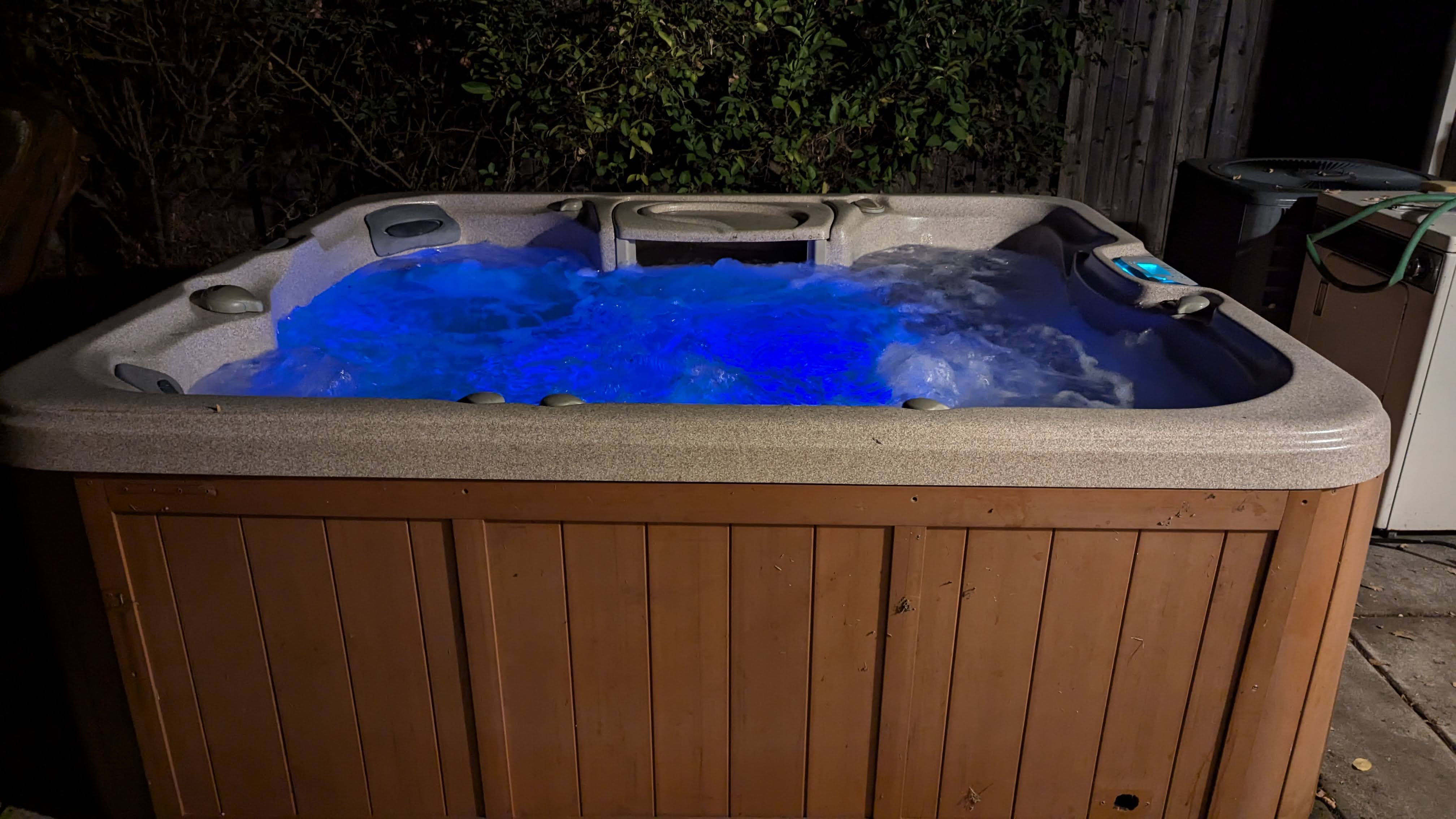 Spa electrical wiring